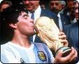 MARADONNA - A KISS ON WORLDCUP BY MY FAVOURITE MARADONNA
