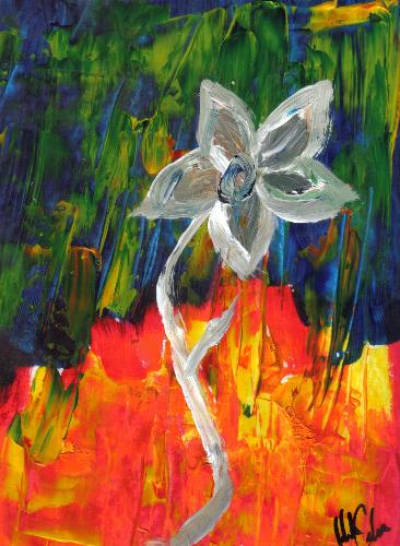 art and painting - This is an image of my original, Eternal Bloom, which I no longer have--sold it.