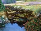 Serene Meadows Blue Pond - natures