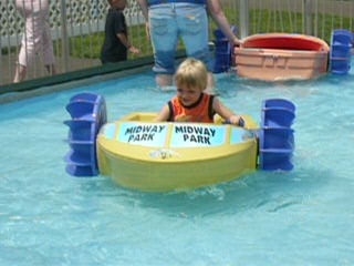 Tug Boat - Skylar playin in the tug Boat:)