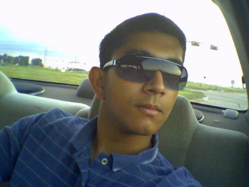 Thats me - This is a picture of me in my favorite pair of sunglasses - Emporio Armani's.
