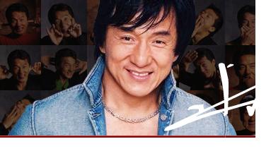 film star-jacky chan - jacky chan,he played in rush hour and so on.