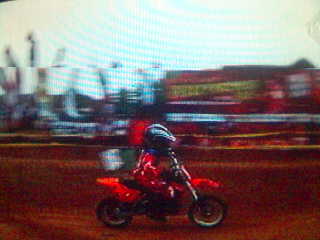 mini moto biker(4) - mini moto biker while on track