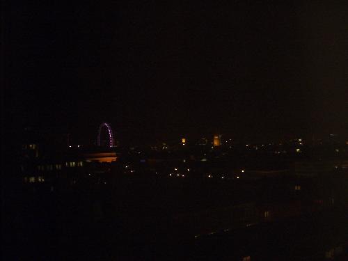 London at Night. - London at night taken from the Travelodge near Covent Garden, you can see the millenium wheel lit up.