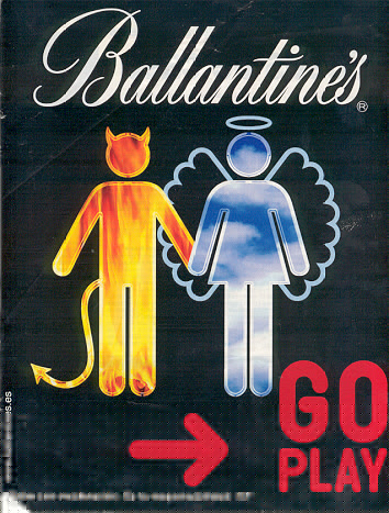 Ballantines - The Ballantines logo. Go Play...Ballantines