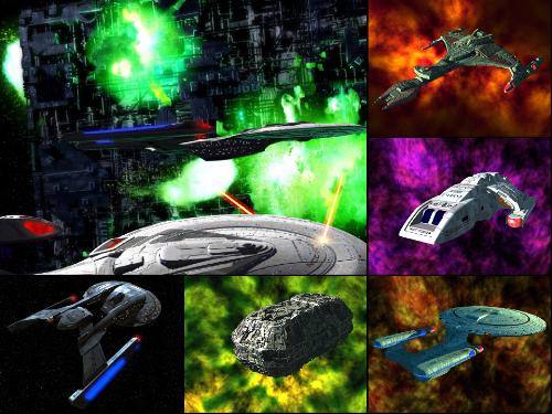Star Trek - Many kind of star ships from Star Trek.