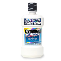 Listerine Whitening Mouthwash - Listerine whitening mouthwash seems to have maken my teeth whiter.