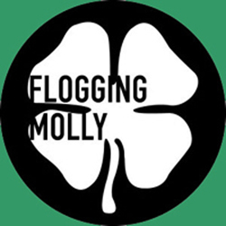 Flogging Molly - Flogging Molly picture, simple name logo on a four leaf clover.