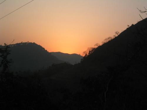 mornings at Nature Notes - before you wake up, there is a greeting in the skies