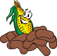 for Sir Poops-A-Lot - a cartoon of an ear of corn in a pile of poop