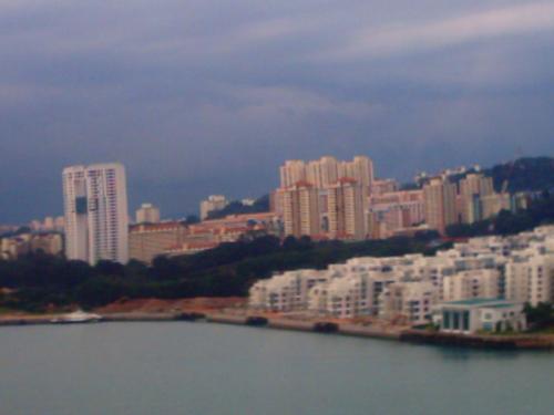 A closer view of the Condominiums - I zoomed in my camera to get a better look of the view of the condominiums...it is more beautiful...isn't it?