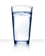 glass of water - glass of water