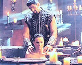 Xena and Ares - Image of Xena and Ares from the tv show Xena Warrior Princess
