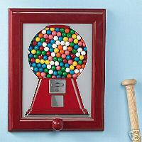 wall mount gum machine - Wall mount gum machine.