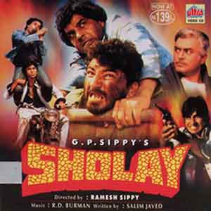 Sholay Poster (Original) - Poster of the Original Sholay
