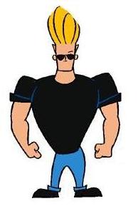 Jhonny Bravo - One of the most coolest cartoon character ever always running after chicks and in the end always getting nothing.