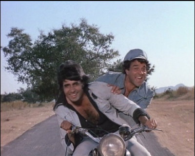 Sholay - A famous scene from Sholay