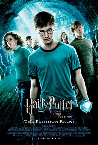 Harry Potter and the Order of the Phoenix Poster - This is one of the posters of Harry Potter and the Order of the Phoenix.   I think this will be the best movie of Harry Potter (among the other 4)