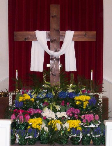 Church Altar - Sunday Worship Service