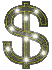 Dollar sign -  A symbol of cash value