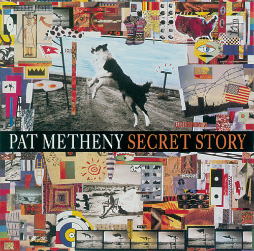 'Secret Story' CD Label by Pat Metheny. - Pat Metheny's most ambitious solo project is also his most emotionally rich work as composer. A conceptual song cycle inspired by a tumultuous relationship frames the CD's alternately intense and introspective motifs with sweeping orchestrations and a shifting array of global musics spanning Asia, Europe, and the Americas. With a vast cast (including numerous Metheny Group members past and present), and Metheny himself marshalling percussion, horns, and keyboards as well as guitar and guitar synthesizer, Secret Story is by turns lush, heroic, heartbroken, at once epic and intimate. --Sam Sutherland