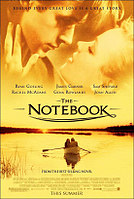 The Notebook - This is an image of the movie 'The Notebook' starring Ryan Gosling and Rachel McAdams. The movie was an adaptation of the novel 'The Notebook' by Nicholas Sparks.  I've seen the movie and read the novel, too. Though there are some differences, but i don't see it as a flaw. It is quite natural that movies are sometimed more compact in the details than in the novels, where u need to expand the story.  Nonetheless, the movie gives a great conviction and applause despite the difference and changes. It's still a tearjerking movie and I am convinced.