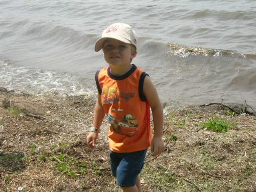 The Lake - Skylar chillin at the Lake in New York