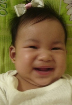 My Little Precious - She really loves the camera