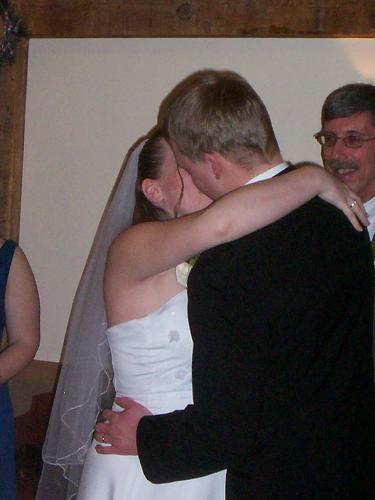 My wedding - This is me and my husband at our wedding.