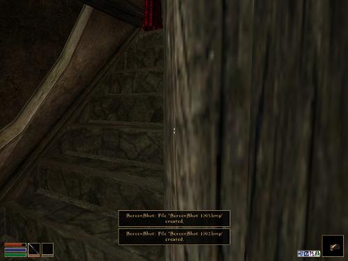 My elder scolls screenshots! - Look at these brilliant pictures of my charecters:geldoir and gelodir AND SOME OF MY NEWEST CHARACTER gul du cott. So do you know that uploading morrowind screenshots are the best way to make money on mylot? Well if you want to know go to morrowinds root dictionary find the sentance: Screenshot enable=0. Turn this into Screenshot enable=1. Now this will allow you to be able to make morrowind screenshots! But now we have a problem! MyLot dosn't accept bitmap! Oh no! So go and get a program like irfanview! An you can turn them all into jpegs!