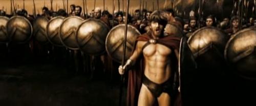 300 - A shot from the film 300