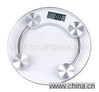 a digital healthy scale with glass plate, made in  - a digital healthy scale with glass plate, made in china