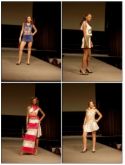 Models displaying the dresses - fashion shows