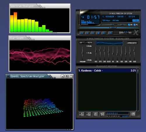 xmms - XMMS player for Linux