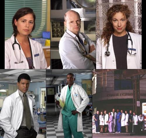 er - Another photo with the cast of ER