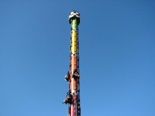 Drop Zone - 230 straight up, then dropped