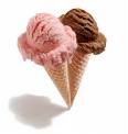 Icecream - Cone with scoops of icecream