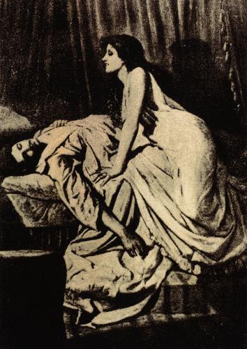 Portrait - Le Vampire by Philip Burne-Jones