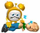 sleeping - time to wake-up