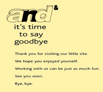 goodbye - goodbye lines