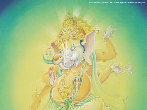 Ganesha-lord of all mankind - Lord Ganesha in Hindu considered the prior to all as this indicates by doing the ritual to him will grant you good to everything you want to begin.