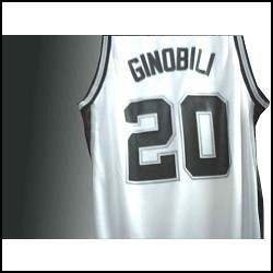 Manu Ginobili - Manu Ginobili - #20 of the San Antonio Spurs! His Tank top!