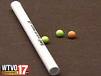 Pea Shooter and Pellets - A pea shooter with brighter coloured pellet ammunition. Pea Shooter and Pellets - A pea shooter with brighter coloured pellet ammunition.