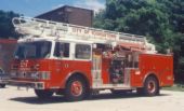 Red Fire Engine - A big red fire truck, akin to that with which I exacted my fraternal revenge.