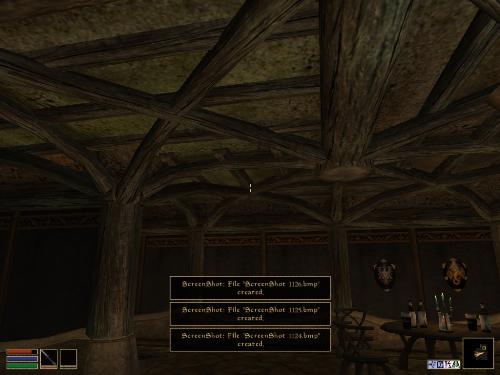 Morrowind - Look at these brilliant pictures of my charecters:geldoir and gelodir AND SOME OF MY NEWEST CHARACTER gul du cott. So do you know that uploading morrowind screenshots are the best way to make money on mylot? Well if you want to know go to morrowinds root dictionary find the sentance: Screenshot enable=0. Turn this into Screenshot enable=1. Now this will allow you to be able to make morrowind screenshots! But now we have a problem! MyLot dosn't accept bitmap! Oh no! So go and get a program like irfanview! An you can turn them all into jpegs!