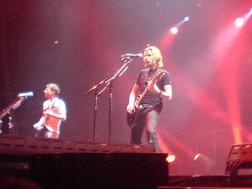 Nickelback - Nickelback in concert.