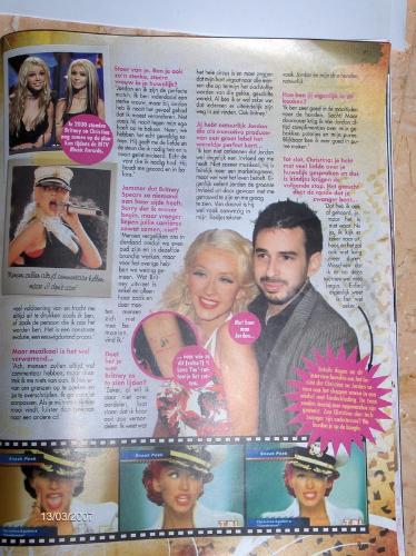 chrissy - christina appeared on a magazine with her husband