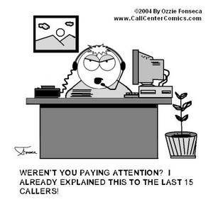 call center - call center image..! this actually happens.. lol