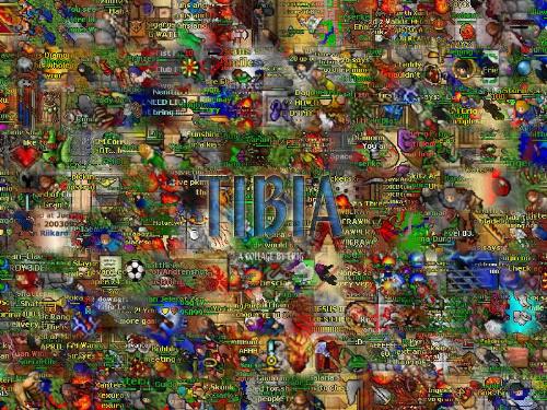Great stuff about Tibia - Great stuff about Tibia. I do not know how made it but this is awesome.
