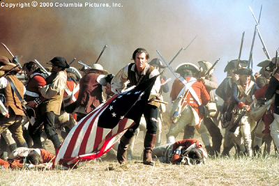 The Patriot - A very memorable part in the movie, The Patriot. Starring Mel Gibson and Heath Ledger